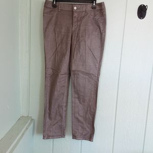 Chico's Platinum 🌞0120 Jeans Women Stretch Sz 0.5 Reg Preowned Bright Light